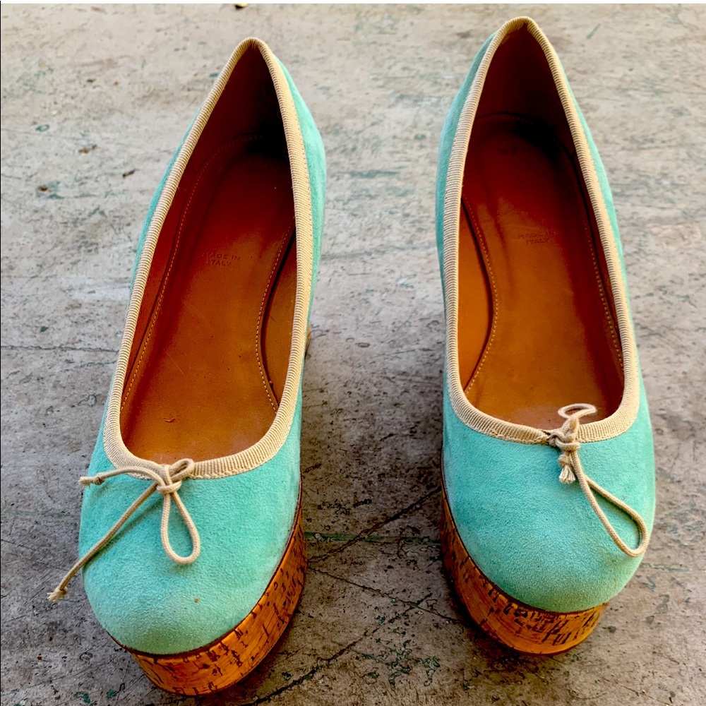 LEIFSDOTTIR Ant Jenni Suede Platform Ballerina